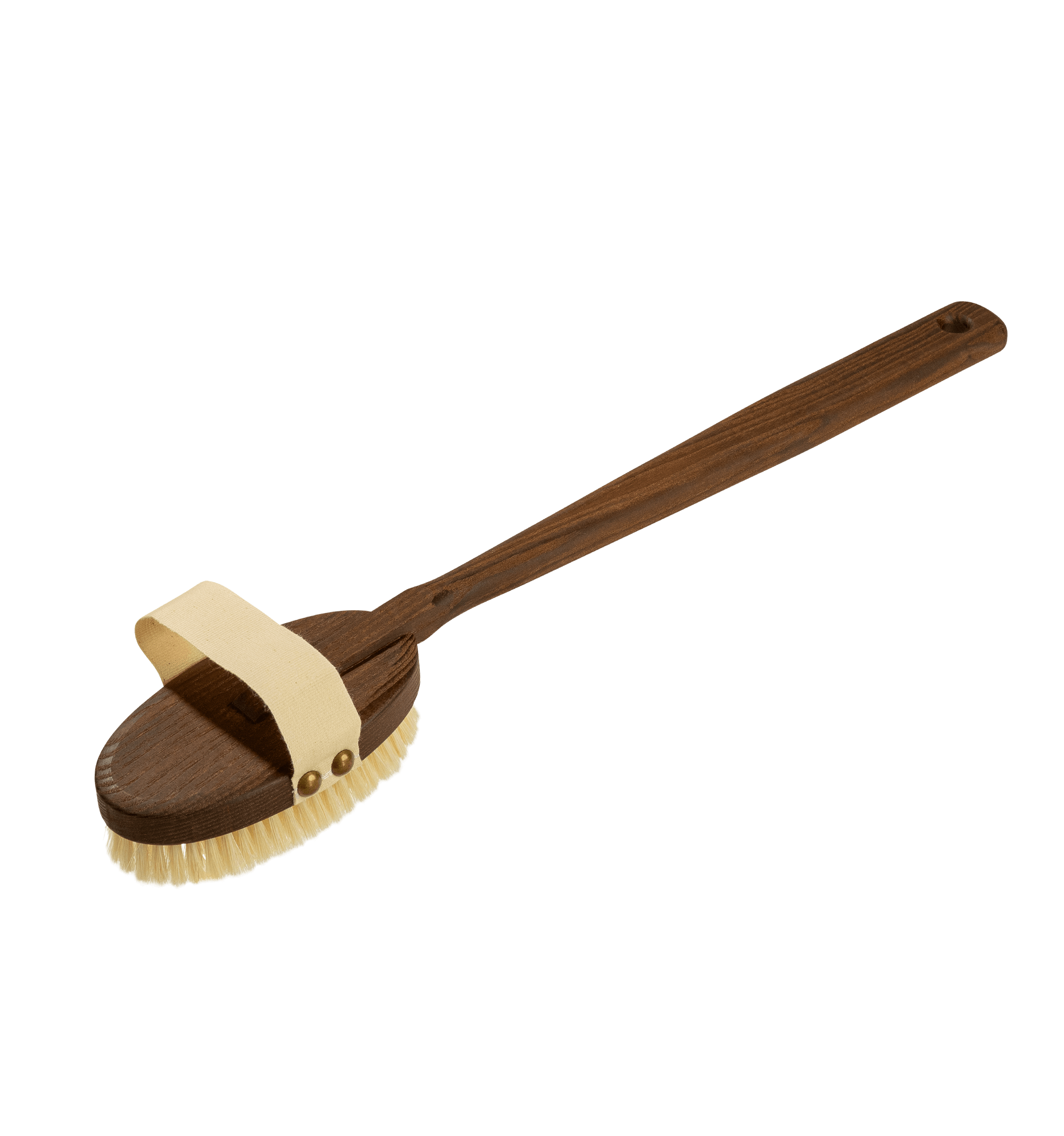 Badebürste Thermo-Esche, helle Borste Badebürste Thermo-Esche, helle Borste