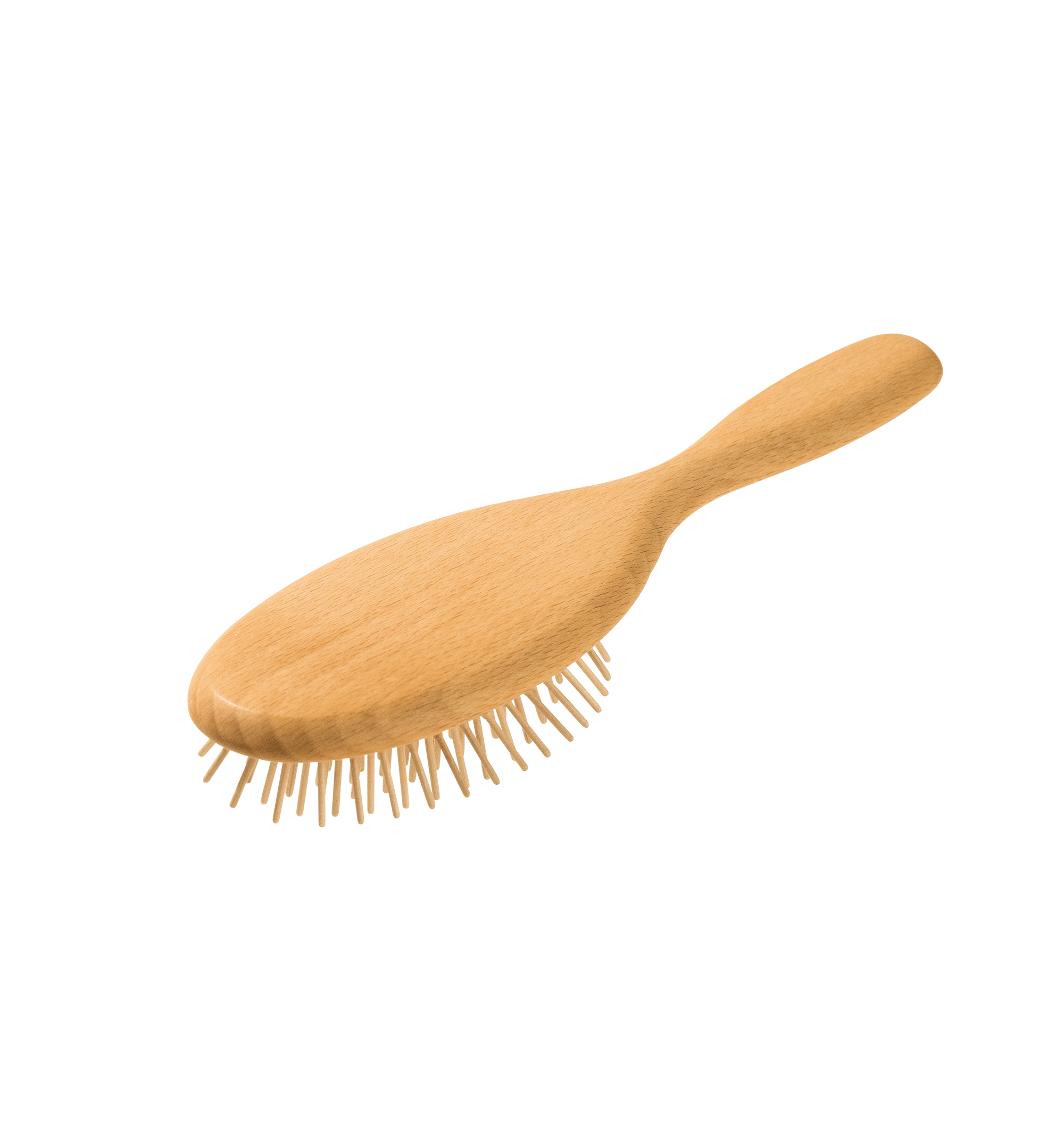 Holz-Haarbürste klein, Buche oN