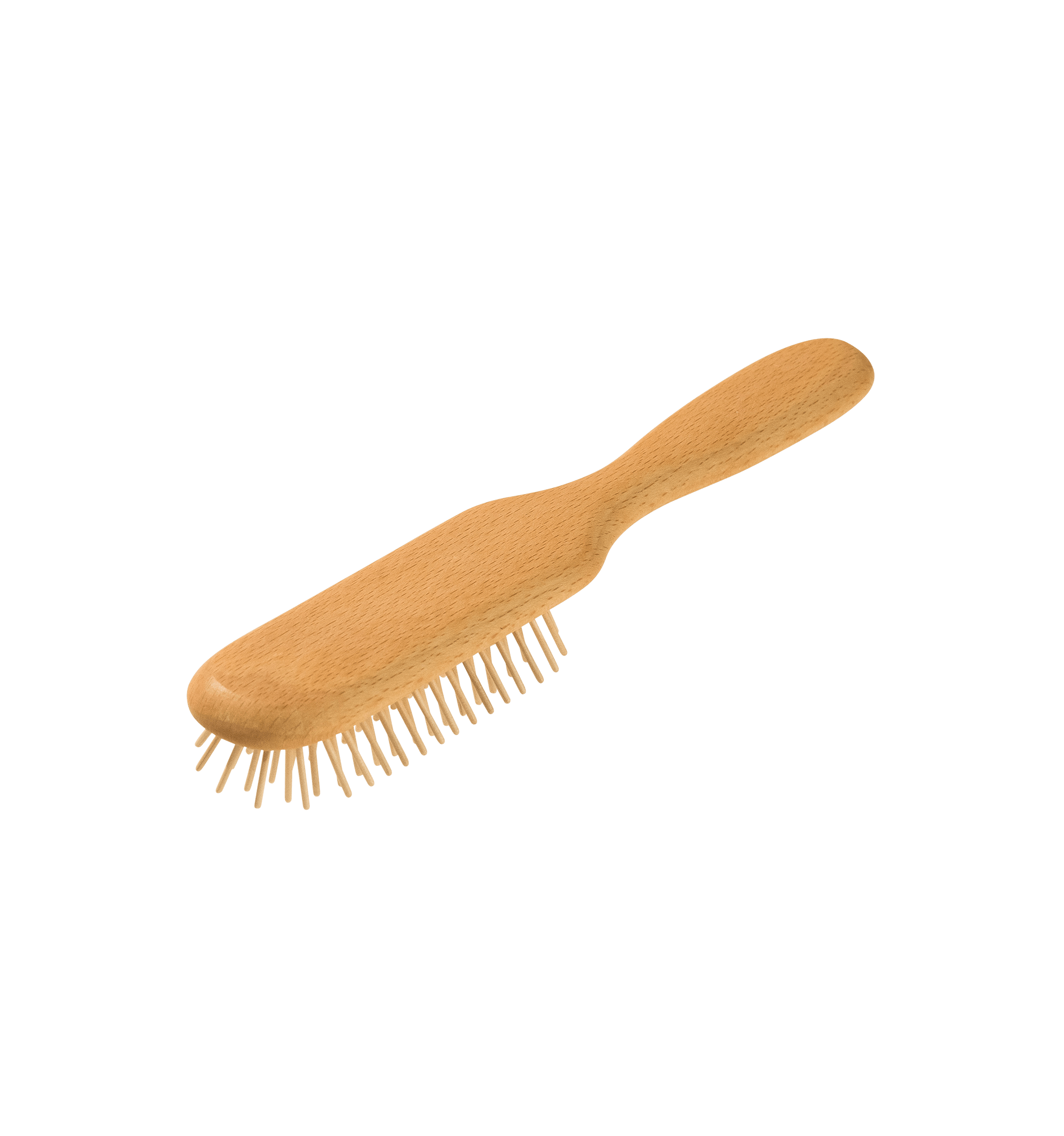Haarbürste mit Holzstiften, schmale Form